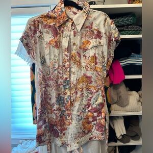 Zimmerman floral romper size 2 from intermix